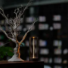 خرید چراغ رومیزی دکوراتیو LED نخی مغناطیسی شارژی با کنترل لمسی