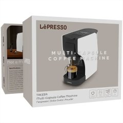 بهترین قهوه ساز کپسولی لپرسو LePresso مدل LPCM6618BR سه کاره