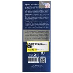 سرم ضد چروک و روشن کننده پوست صورت و گردن امونی مدل 5-Peptide حجم 40 میلی‌لیتر