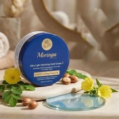 کرم دست مورینگا امو حاوی روغن آرگان و گل مغربی