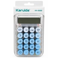 ماشین حساب رومیزی کارویدا KK-2222 با طراحی شفاف انبار (برای تصویر شاخص)انبار