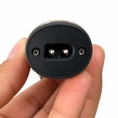 شارژ از طریق کابل یو اس بی به دو پین