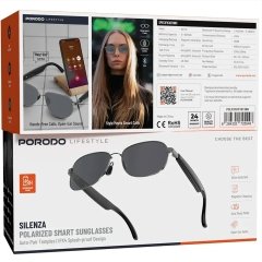 بهترین عینک آفتابی هوشمند پورودو Porodo مدل PDLFSTHY1013BK