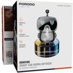 خوشبو کننده هوشمند خودرو پورودو Porodo مدل PDLSLN2219BK