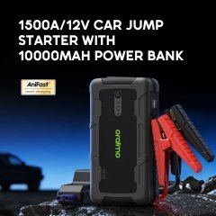 نمای جلوی جامپ استارتر PowerSpark اورایمو