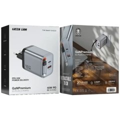 قیمت شارژر دیواری گرین لاین Green Lion مدل GL-WC16 توان 40 وات