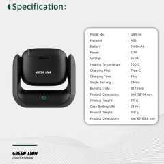 مشخصات عودسوز چرخشی گرین لاین