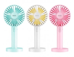 پنکه قابل شارژ دستی و رومیزی بیسوس Baseus Macarons Fan