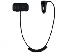 شارژر فندکی فست شارژ ماشین با قابلیت پخش موسیقی و تماس بیسوس CCMT-E01
