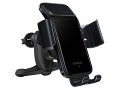 پایه‌نگهدارنده گوشی بیسوس Baseus Smart Solar Power Wireless Holder suzg000001