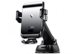 پایه نگهدارنده و شارژر وایرلس داخل خودرو جویروم Joyroom Intelligent Quick Charge Wireless Car Charger JR-ZS214