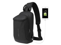 کیف کراس بادی مردانه بنج اصل Bange BG-1910 ضد آب USB دار