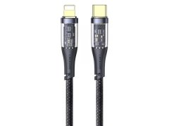 کابل شارژ سریع و دیتای تایپ سی به لایتنینگ 1.2 متری 20 وات یوسامز USAMS data cable US-SJ573 Type-C to Lightning