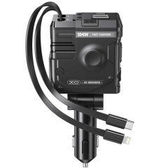 شارژر فندکی فست شارژ 104 وات ایکس او CC66 برای آیفون و اندروید