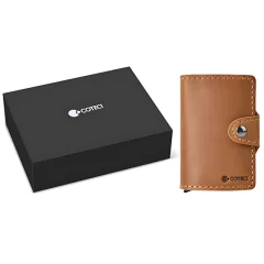 کیف پول مردانه چرمی کوتسی COTECi مدل OT-014 ضد سرقت