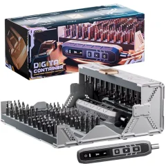 ست پیچ‌گوشتی شارژی 180 تکه جکمی JM-8193