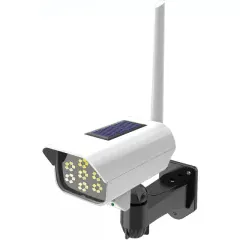 چراغ شارژی هوشمند سنسور حرکتی خورشیدی ضدآب اسمایلینگ‌شارک SMILING SHARK HS-V79  طرح دوربین مداربسته