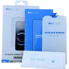 گلس آیفون 17 پرومکس کوزوم KUZOOM No Black Border بدون حاشیه