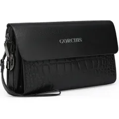کیف دستی مردانه گورچیس Gorchis مدل 558B با قفل ضد سرقت