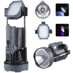 پروژکتور و چراغ قوه شارژی کوبا Coba مدل CB-T600 چندکاره برد 600 متر