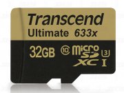 رم میکرو اس‌دی 32 گیگابایت Transcend Class 10 Ultimate 633X