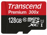 رم میکرو اس‌دی 128 گیگابایت Transcend Class 10 Premium 300X