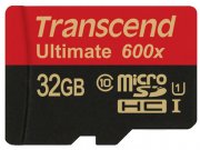 رم میکرو اس‌دی 32 گیگابایت Transcend Class 10 Ultimate 600X