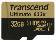 رم میکرو اس‌دی 32 گیگابایت Transcend Class 10 Ultimate 633X