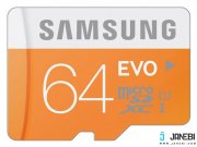 کارت حافظه میکرو اس دی سامسونگ Samsung EVO micro sdxc Memory Card 64GB