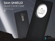 کیف اصلی چرمی ال جی Voia Skin Shield Quick Circle Flip Cover LG G4