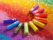 باتری قلمی رنگین کمانی شیائومی Xiaomi Rainbow Zi5 AA 1.5 V Battery Pack Of 10