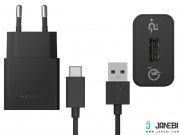 شارژر سریع سونی همراه با کابل تایپ سی Sony Quick Charger UCH12