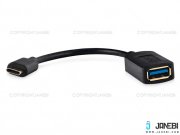 کابل تبدیل یو اس بی به تایپ سی BAFO USB 3.0 Type-C Male to Type-A Female OTG Cable BF-H389 0.15m