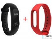 دستبند سلامتی شیائومی همراه بند Xiaomi Mi Band 2 With Strap