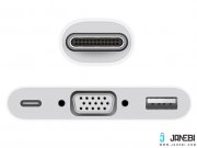 مبدل تایپ سی به وی جی ای مولتی پورت اپل Apple USB-C VGA Multiport Adapter