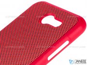 قاب ژله ای سوزنی چرمی سامسونگ Samsung Galaxy J3 Emerge Jelly Leather Cover