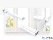 پنکه و چراغ مطالعه راک RockSpace Mini S USB Fan And Light