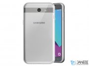 محافظ شیشه ای - ژله ای سامسونگ Samsung Galaxy J3 Emerge Transparent Cover