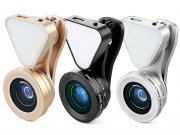 لنز فلاش دار واید و ماکرو گوشی موبایل لی کیو آی LIEQI LQ-035 Flash Light Lens