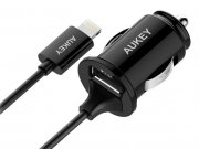 شارژر فندکی فست شارژ ماشین با لایتنینگ آکی CC-C5