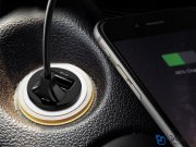 شارژر فندکی فست شارژ ماشین با لایتنینگ آکی CC-C5