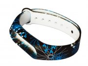 بند سیلیکونی گلدار دستبند سلامتی شیائومی طرح 4 Xiaomi Extra Floral Mi Band 2 Strap