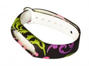 بند سیلیکونی گلدار دستبند سلامتی شیائومی طرح 5 Xiaomi Extra Floral Mi Band 2 Strap