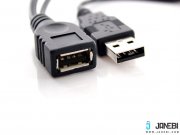 کابل افزایش طول یو اس بی 2.0 بافو BAFO FC USB 2.0 Type-A Male to Type-A Female Cable 1.5m