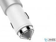 شارژر فندکی فست شارژ ماشین و هندزفری بلوتوثی راک