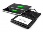 پاور بانک 4000 و کیف چرمی Zhuse 4000mAh Power Bank And Card Package