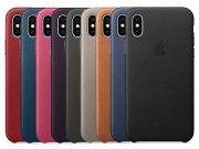 قاب محافظ چرمی اصلی اپل آیفون Apple Leather Case Apple iPhone X