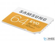 کارت حافظه اس‌دی سامسونگ Samsung EVO SD sdxc Memory Card 64GB