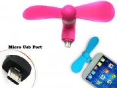 مینی پنکه میکرو یو اس بی Mini Portable Micro USB Fan