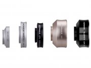 لنز فیش آی و واید و ماکرو و سی پی ال و تله فوتو گوشی موبایل مومکس Momax 5 in1 Superior Lens Set